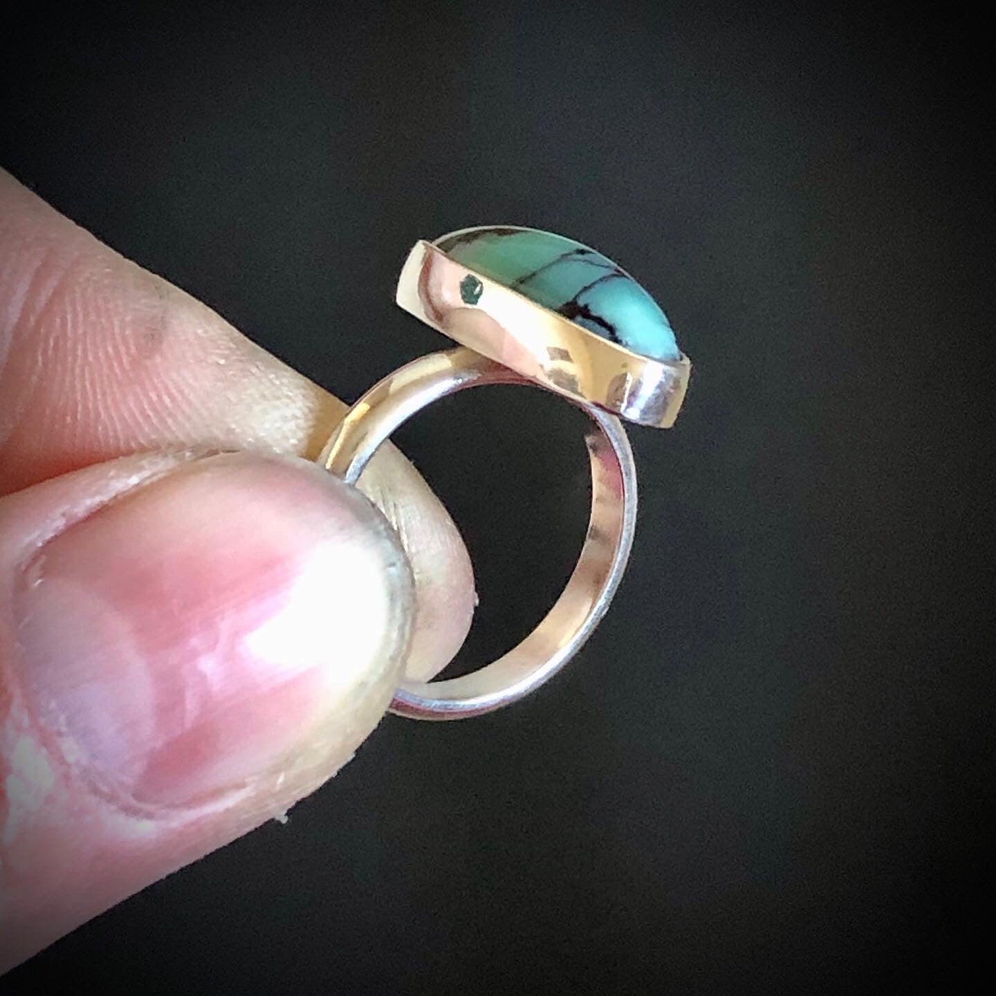Bague turquoise