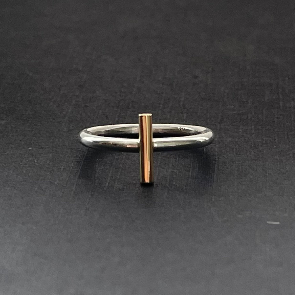 Bague à une barre