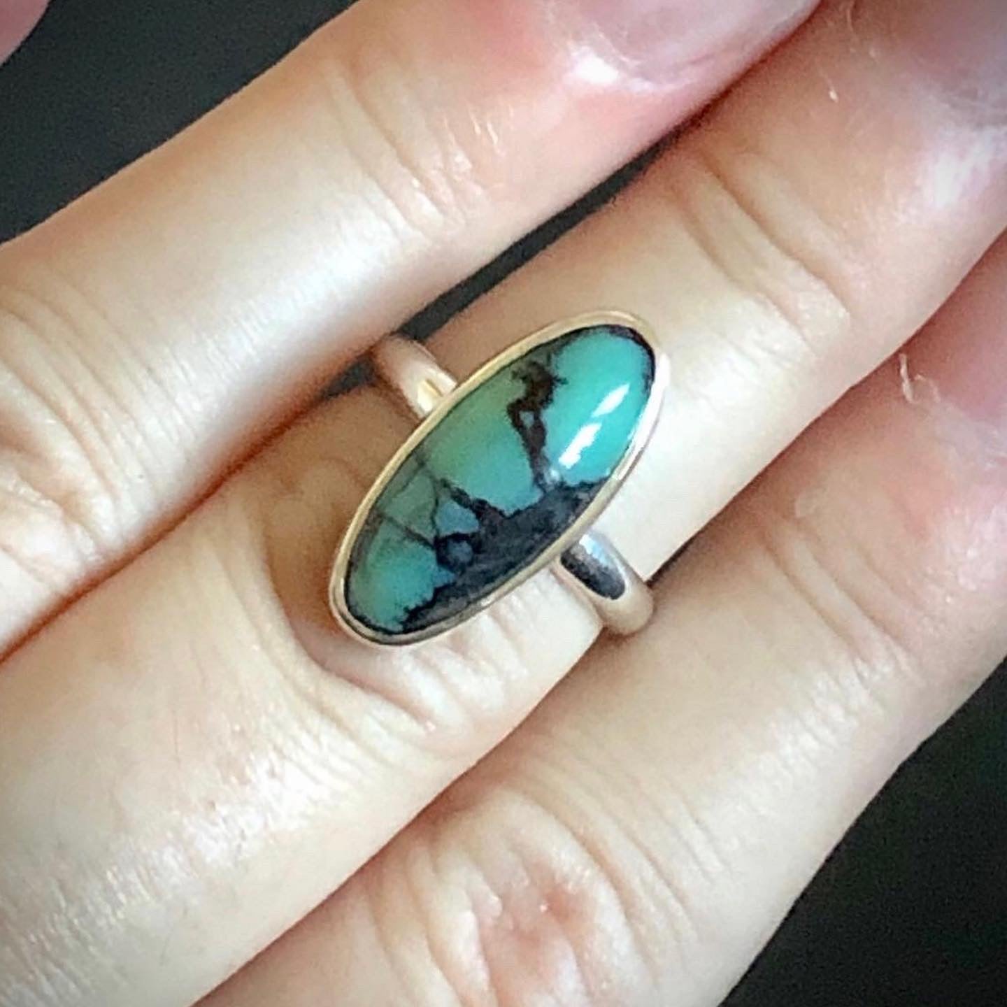 Bague turquoise