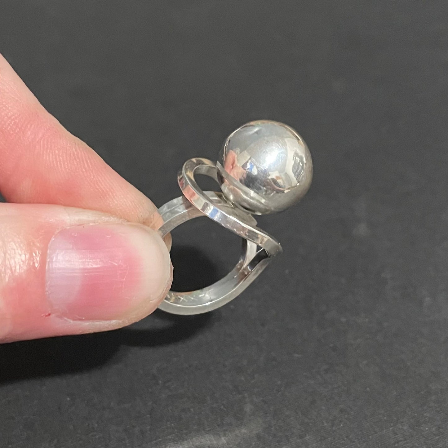 Bague sphère